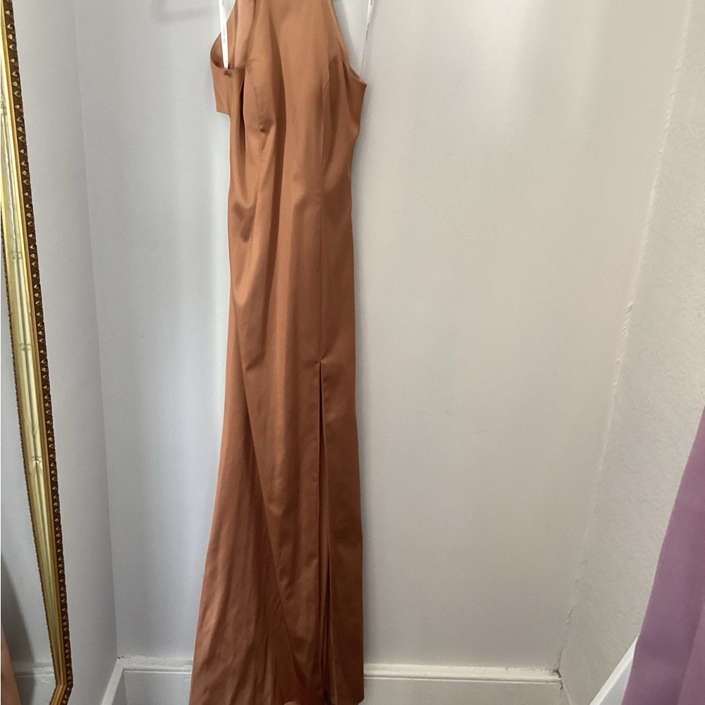 Sherri Hill 52795, bronze size 2